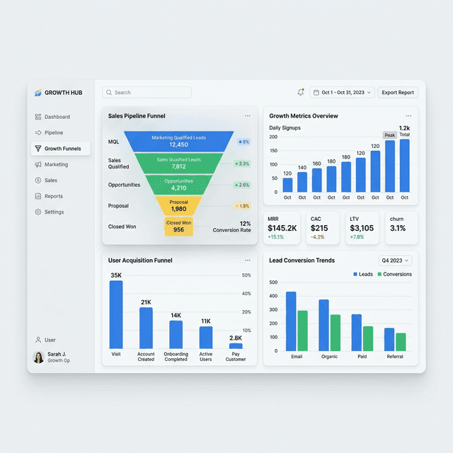 Entrepreneurship & Growth Ops
